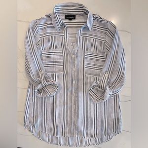 Fortune + Ivy button Down Blouse, Size M